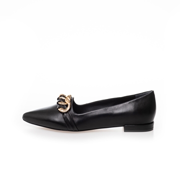 Copenhagen Shoes by Josefine Valentin - Cocktails And More - Black Leather 